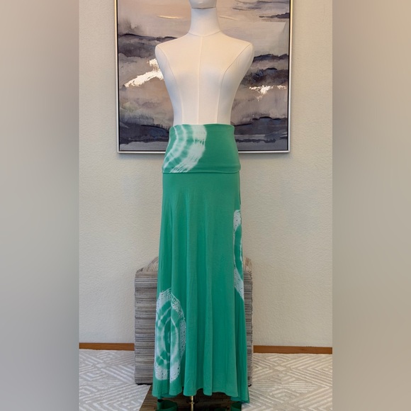 INC Tie-Dye Convertible Dress Strapless Studded Maxi 3-in-1 Summer Party - Picture 7 of 16